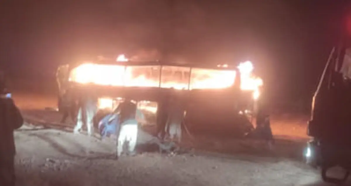 ۷۱ کشته در  حادثه تصادف اتوبوس در افغانستان