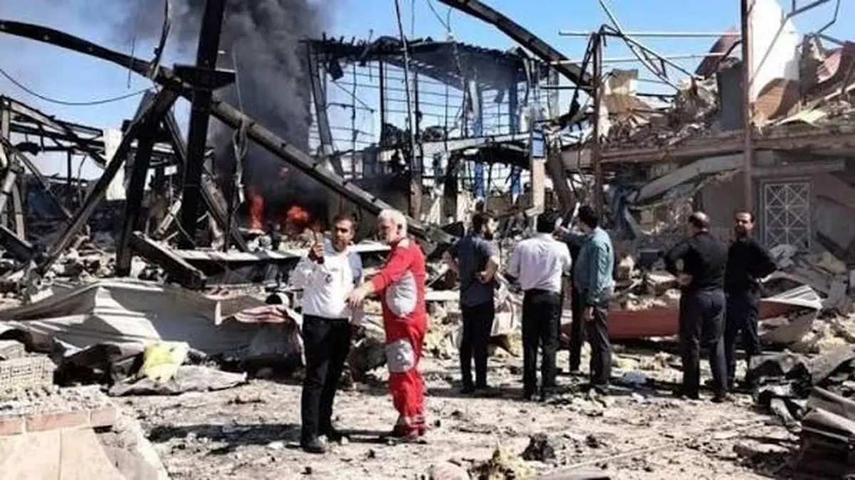 انفجار در کارخانه آلومینیوم شهرک صنعتی شمس‌آباد/ ۱۸ کارگر مصدوم شدند، ۴ نفر به بیمارستان منتقل شدند