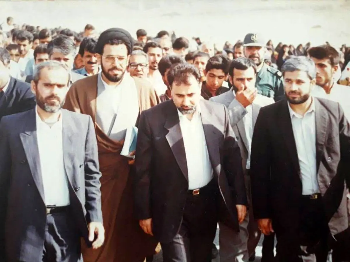 تصویر/ شهردار تهران و وزیر اطلاعات در یک قاب