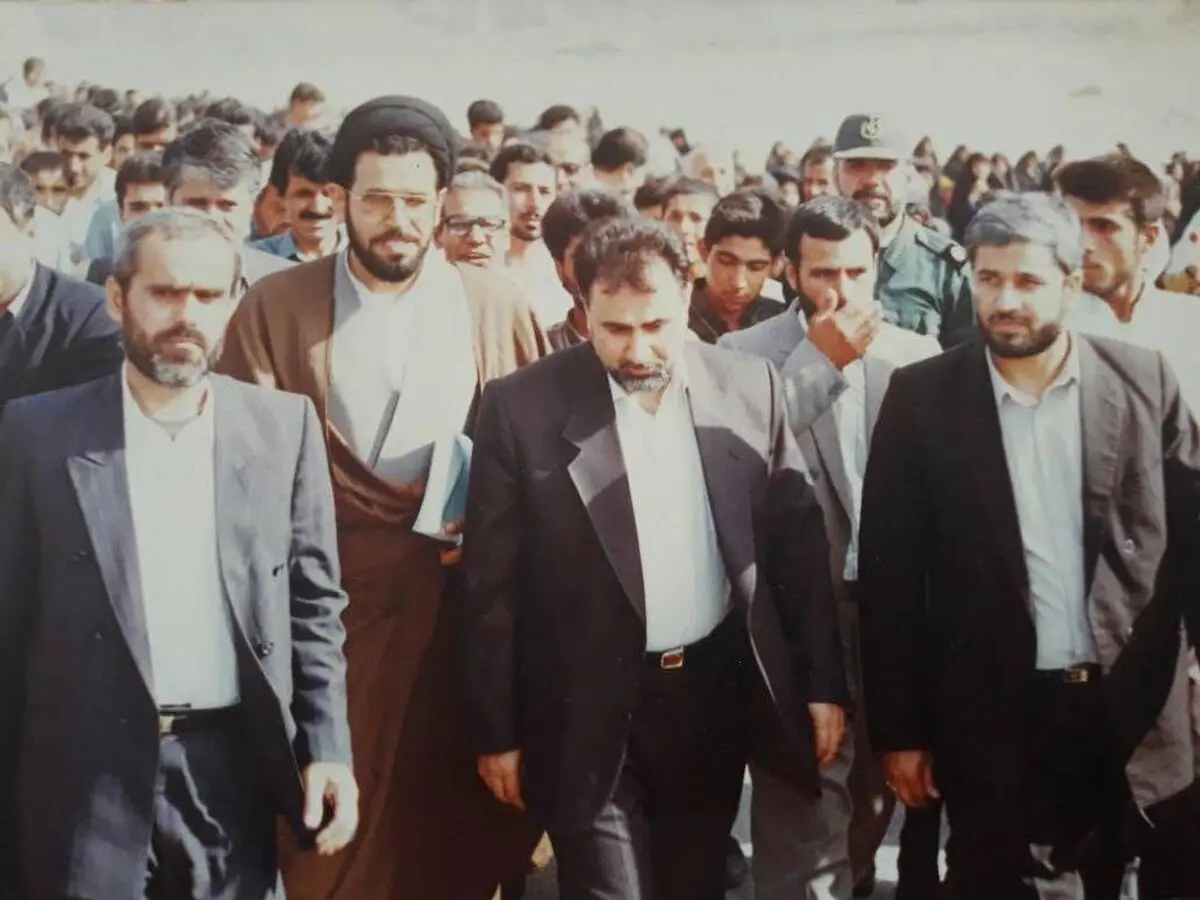 تصویر/ شهردار تهران  و وزیر اطلاعات در یک قاب