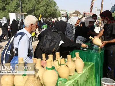 پیاده روی از مسجد سهله کوفه به سمت مسیر طریق العلما