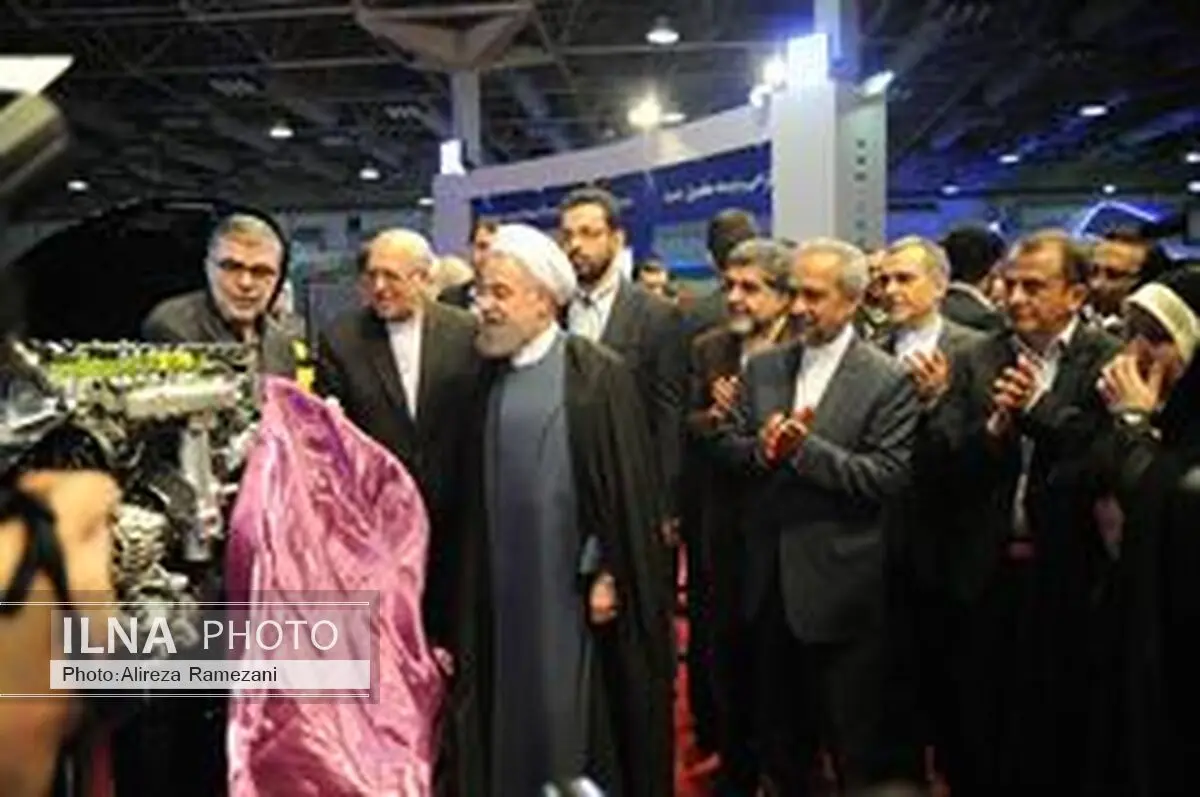  رونمایی از نسل جدید موتورهای ایران خودرو با حضور رئیس جمهوری 