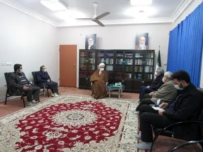 دیدار دبیر کارگر مازندران با نماینده ولی فقیه