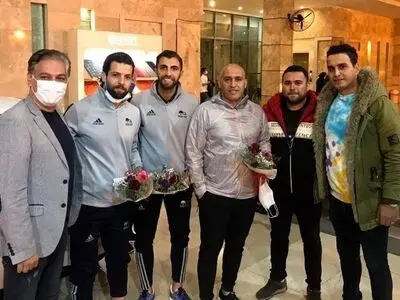 استقبال  نساجی از منصوریان و عباس زاده/ خوشامد به تیموری