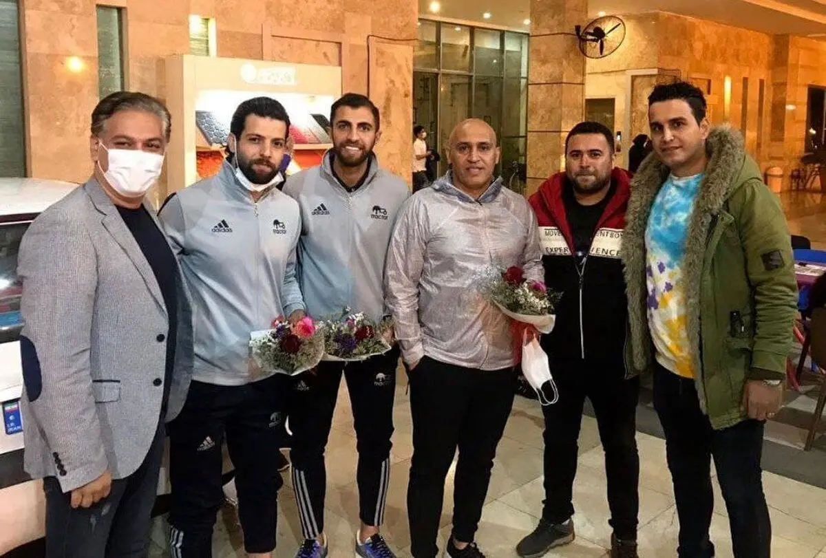 استقبال  نساجی از منصوریان و عباس زاده/ خوشامد به تیموری