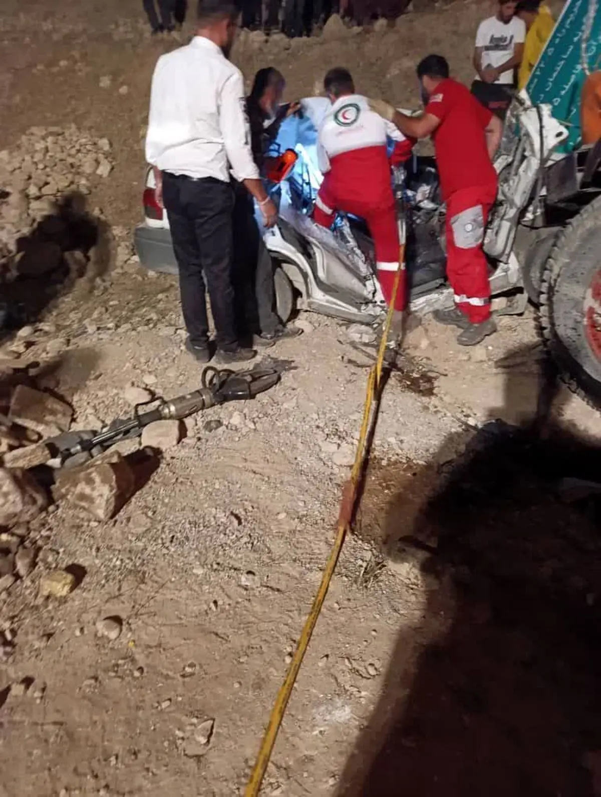 تصادف در محور ناغان به خوزستان یک مصدوم و دو فوتی برجای گذاشت