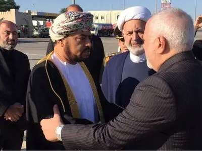 ظریف وارد مسقط شد
