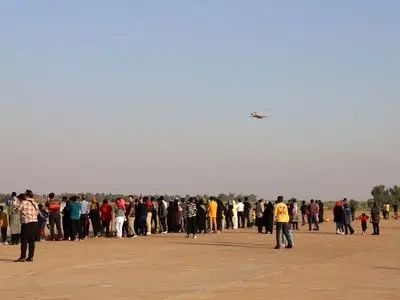 آغاز به کار نمایشگاه هوایی راهیان نور پایگاه وحدتی دزفول