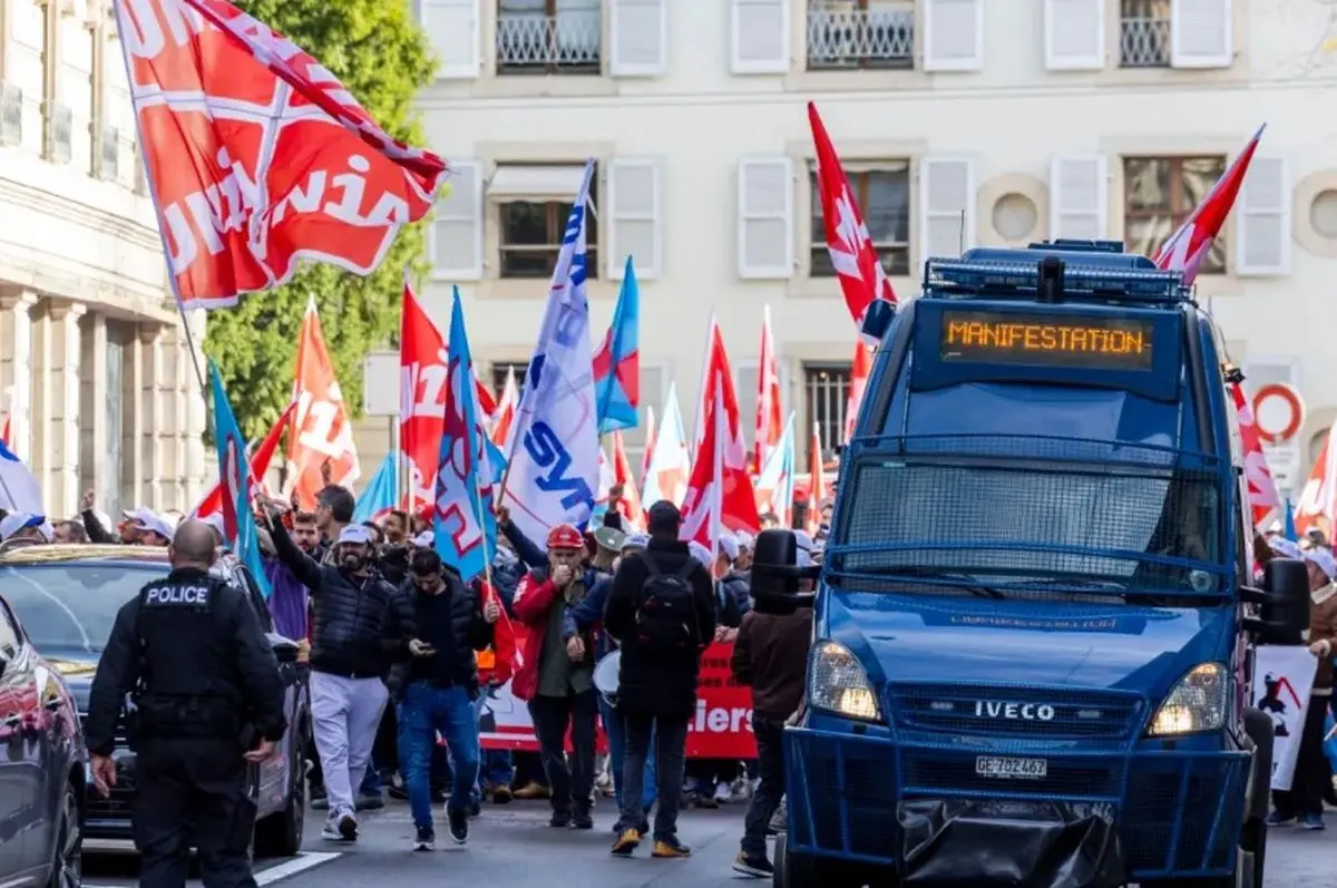 اعتصاب کارگران ساختمانی سوئیس گسترده شد
