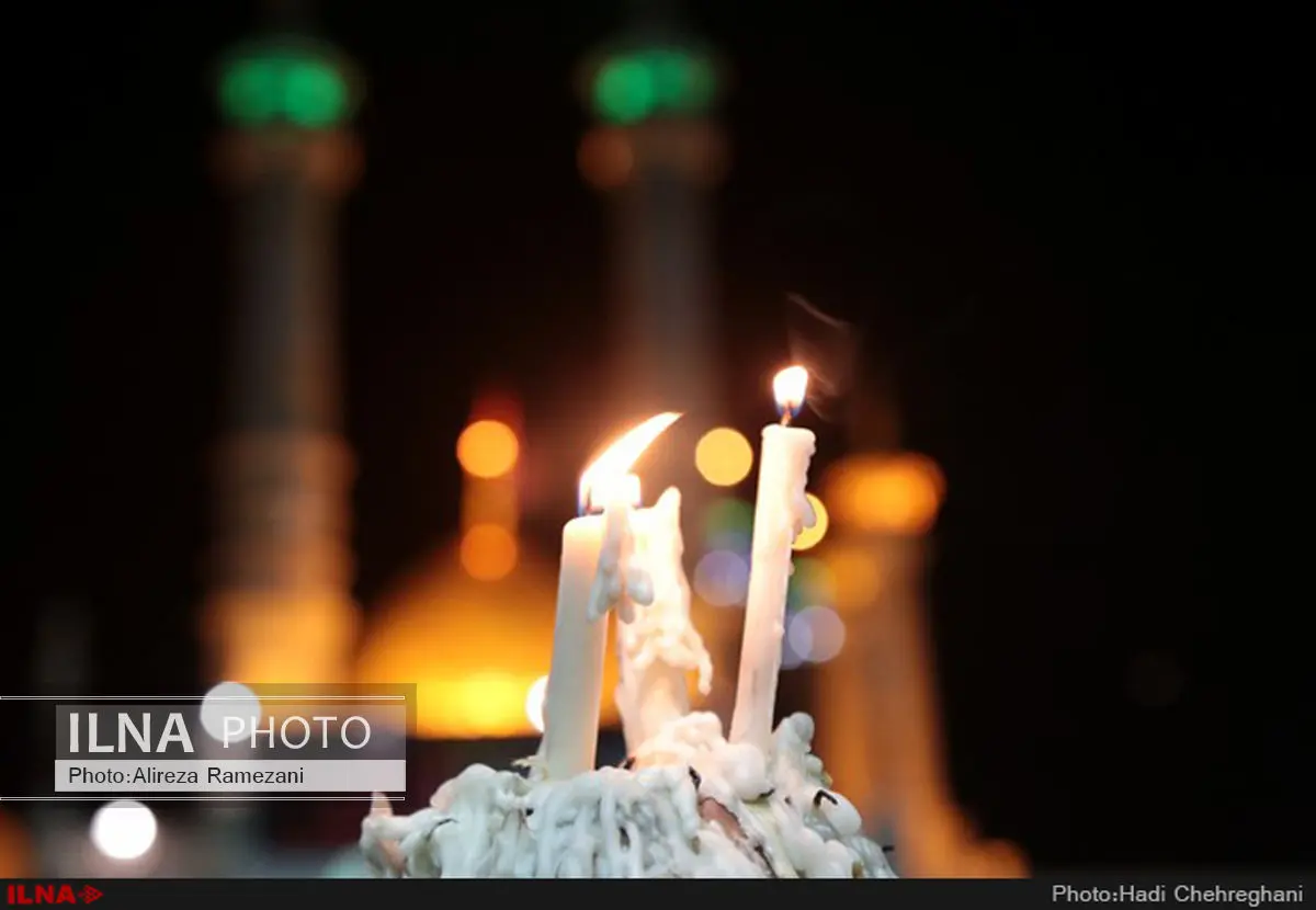 مراسم شام غریبان درحرم حضرت معصومه(س)