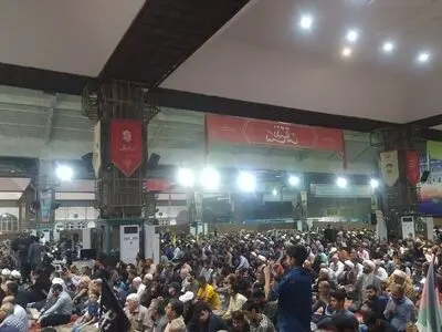 خوزستانی‌ها مراسم سوگواری شهید مقاومت، سید حسن نصرالله را برگزار کردند