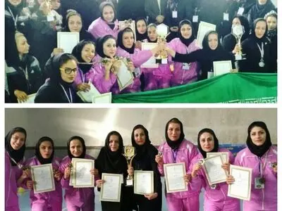 مسابقات کشوری آمادگی جسمانی کشور برگزار شد/ بانوان آمادگی جسمانی تهران برفراز ایران 