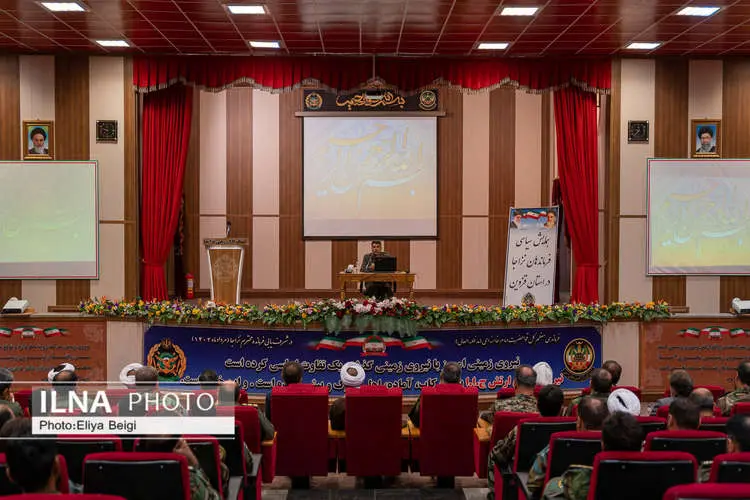 اولین همایش سیاسی فرماندهان نزاجا در استان قزوین