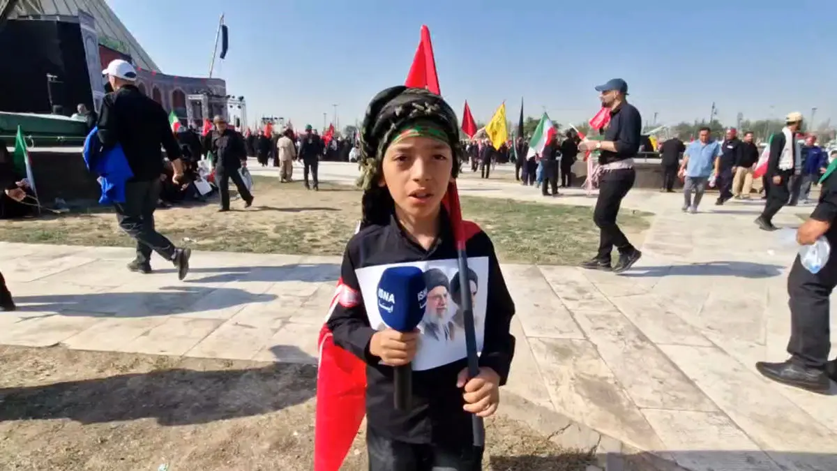 می‌خواهم به آمریکا و اسرائیل بگوییم پشت رهبرم هستم + فیلم