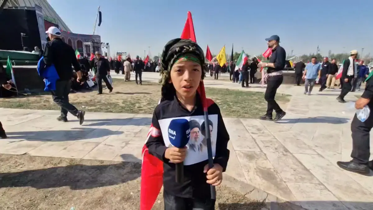 می‌خواهم به آمریکا و اسرائیل بگوییم پشت رهبرم هستم + فیلم