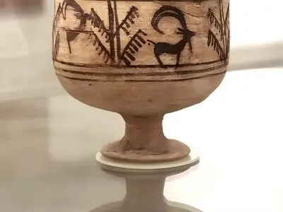 کهن ترین انیمیشن جهان بر روی جام ۵۰۰۰ ساله تمدن شهر سوخته ایران + فیلم