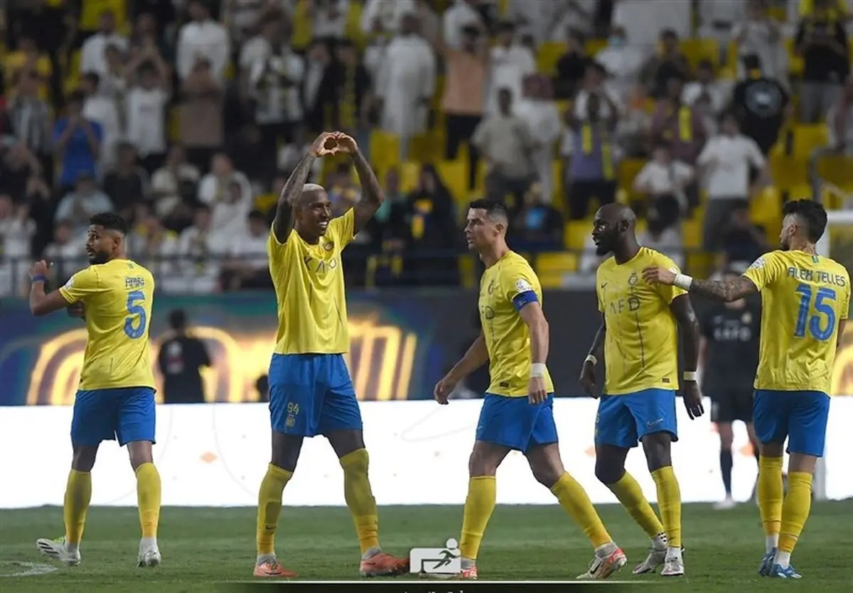  برتری النصر با گلزنی رونالدو 