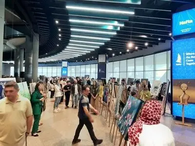 نمایشگاه ملی ردپای رنگ‌ها برگزار شد