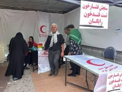 ۷۰۰ زائر اربعین حسینی از خدمات هلال احمر گیلان بهره مند شدند