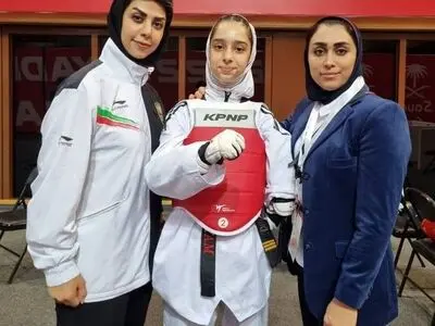 اولین طلای ایران در مسابقات پاراتکواندو ریاض