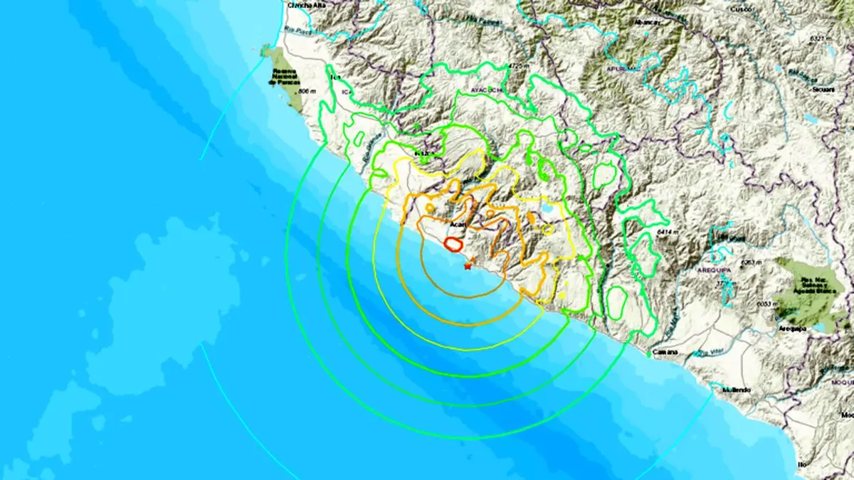 وقوع زلزله ۷ ریشتری در پرو