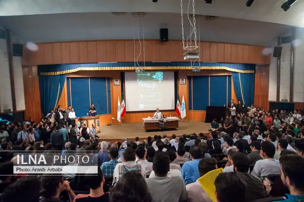 نشست دانشجویی مسعود پزشکیان در دانشگاه تهران