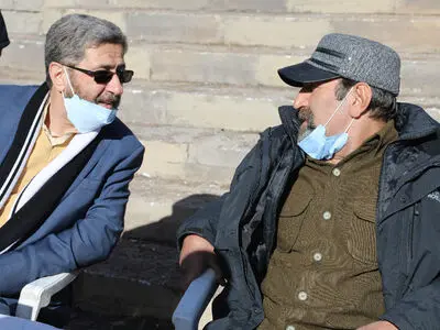 معاون سیما از پشت‌صحنه سریال «سلمان فارسی» بازدید کرد/ حمایت تمام قد تلویزیون از میرباقری