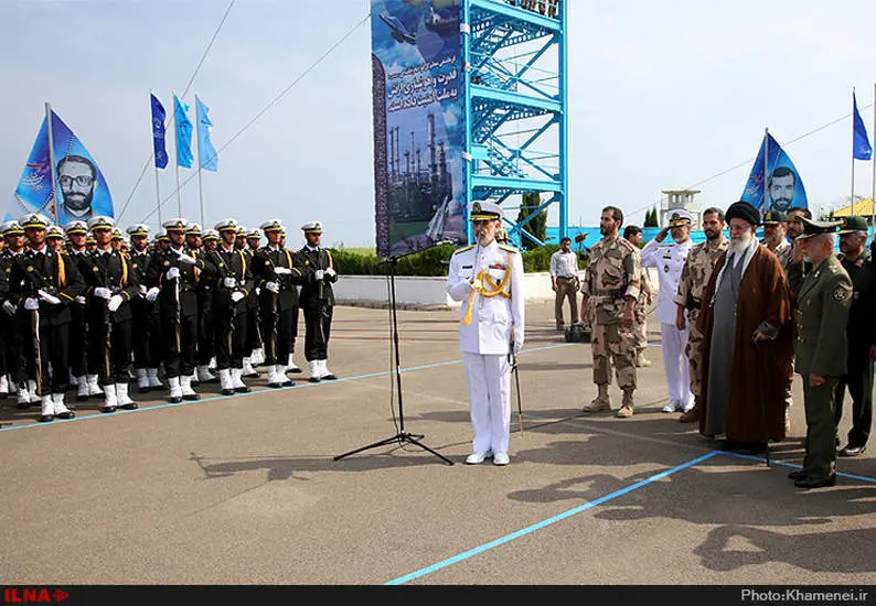 مراسم دانش آموختگی دانشجویان دانشگاههای افسری ارتش-نوشهر 