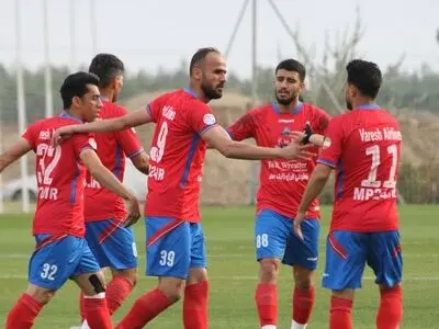  مصاف دوستانه نساجی با تیم ملی نوجوانان 