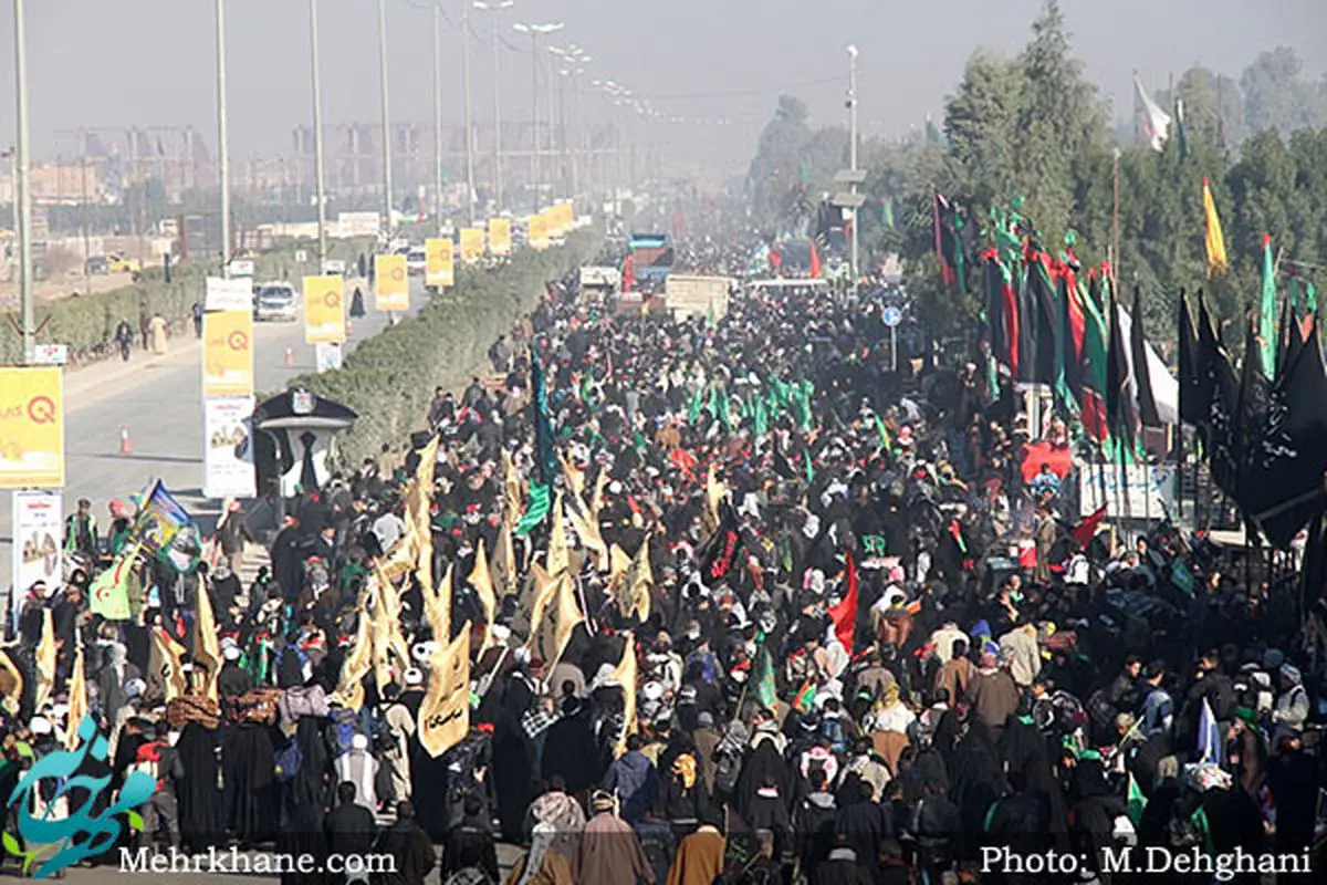 سازماندهی و آماده سازی مسیر پیاده روی اربعین ۹۶