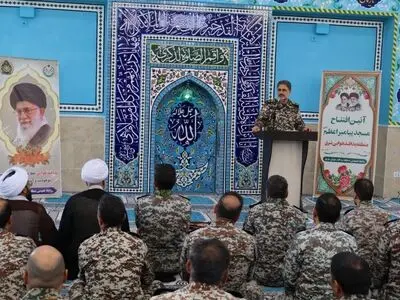 بازدید امیر سرتیپ الهامی از منطقه پدافند هوایی شرق