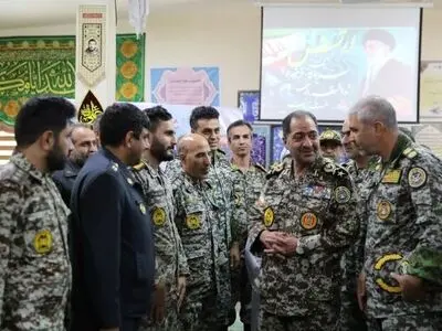 بازدید امیر سرتیپ صباحی فرد از گروه واکنش سریع امام علی(ع)