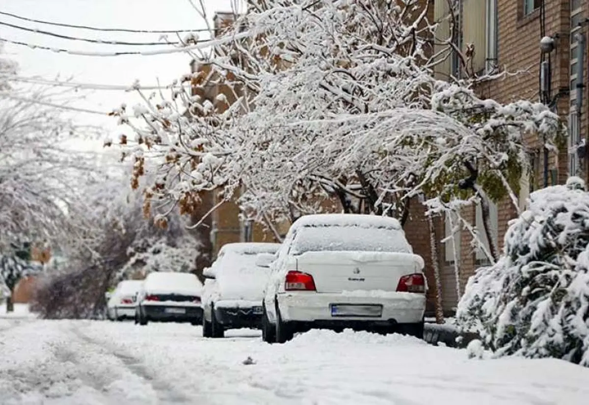 بارش دومین برف زمستانی در یاسوج