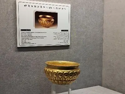 جام‌زرین خشیارشا در تخت جمشید رونمایی شد
