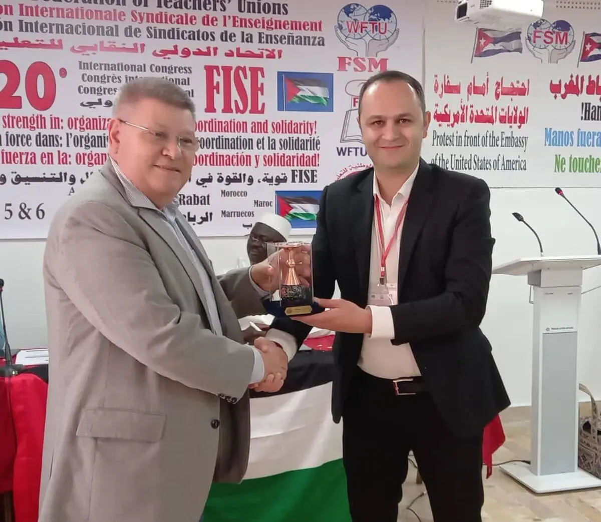 انتخاب نماینده خانه کارگر به‌ عنوان نایب رئیس "FISE"