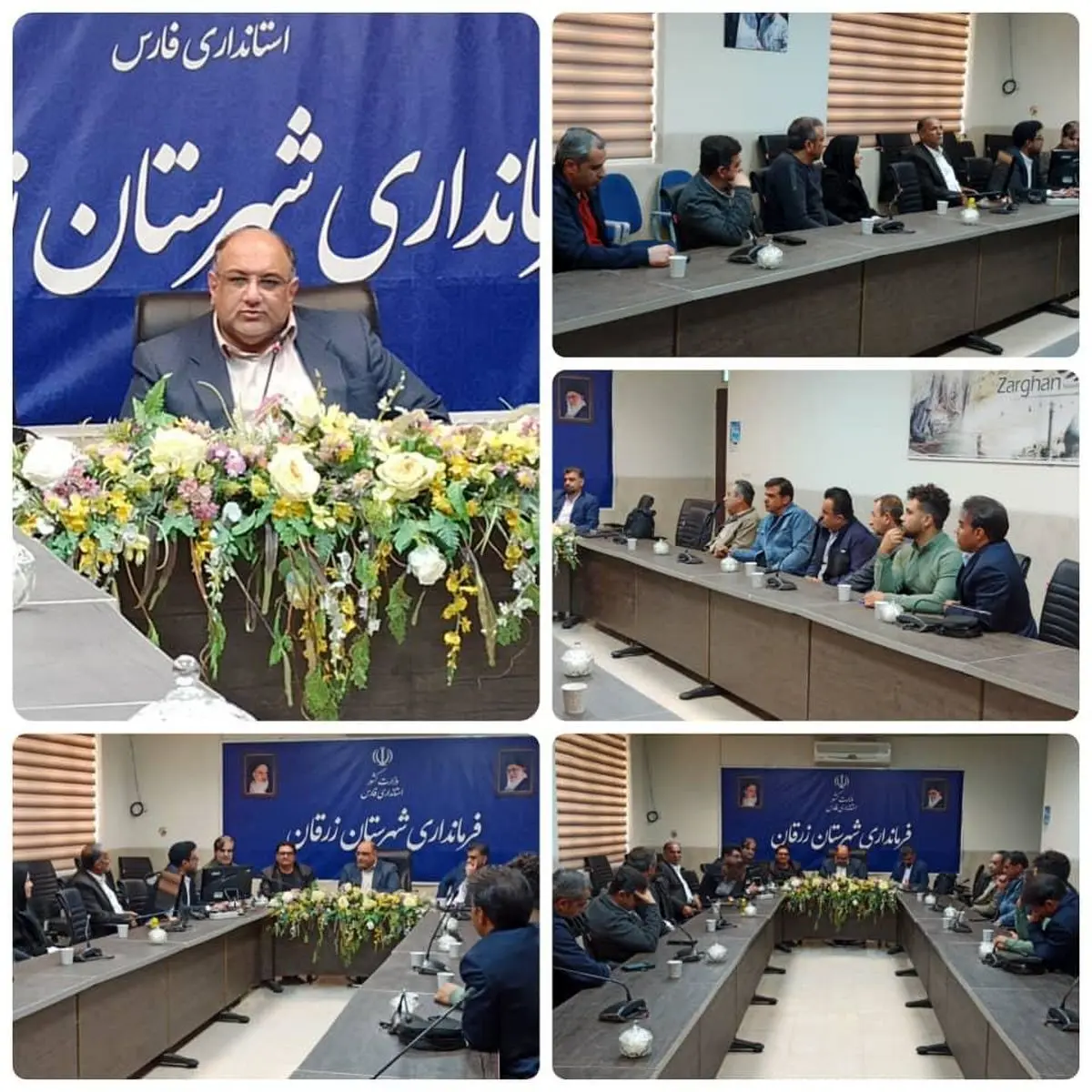 اعضای هیئت‌رئیسه اتاق اصناف زرقان معرفی شدند