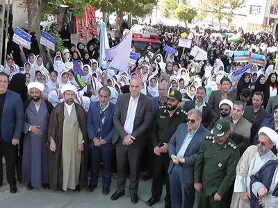 برگزاری تجمع کرمانشاهیان در دفاع از کودکان و مردم مظلوم غزه