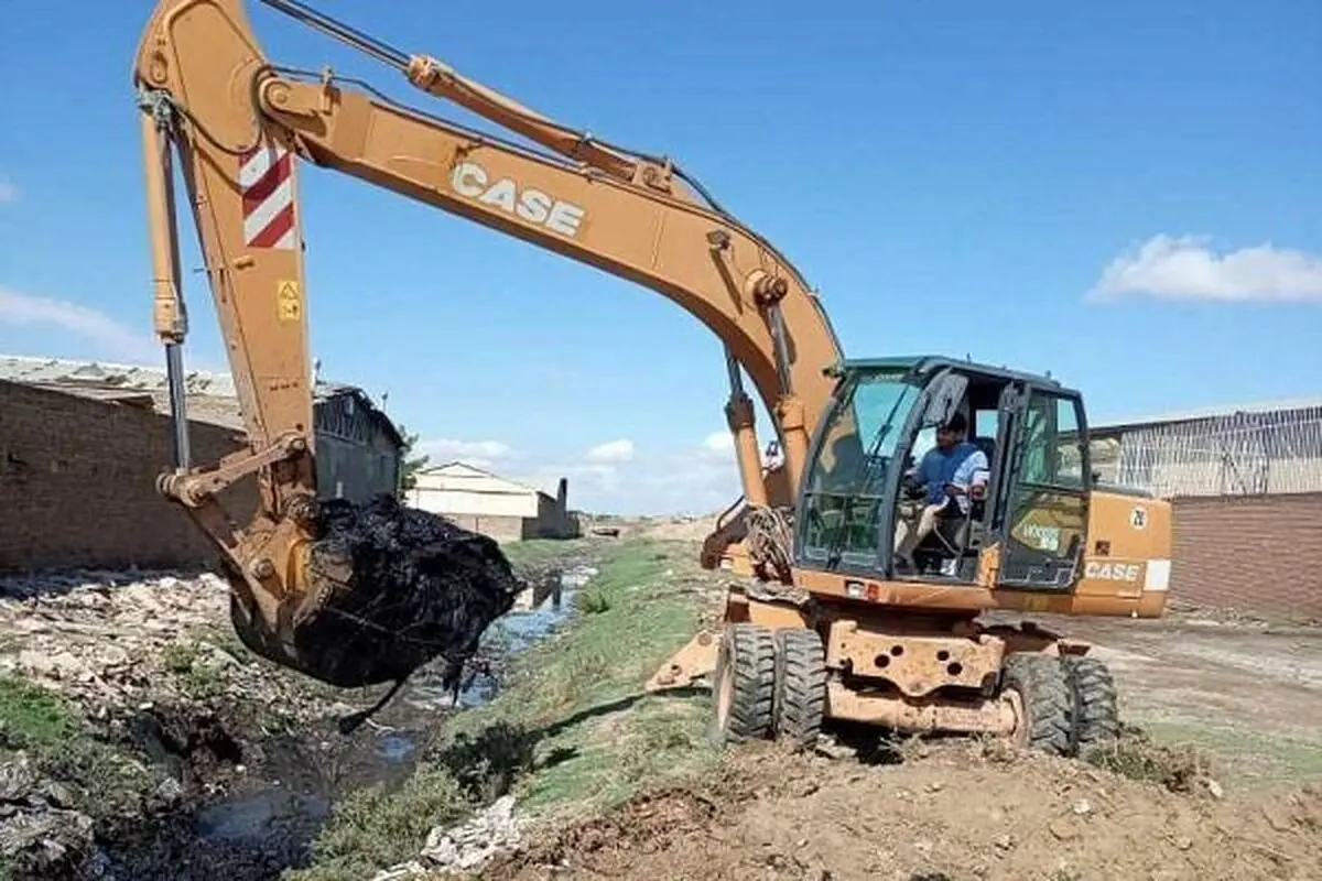 لایروبی آب‌روها و کانال‌های تبریز تا آغاز بارش‌ها