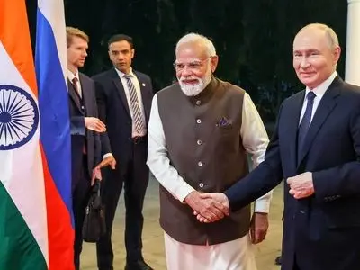 آغاز نشست رسمی پوتین و مودی