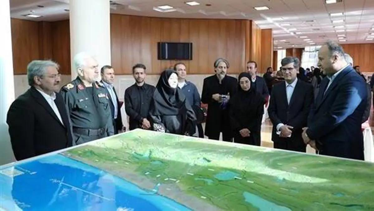 رونمایی از ماکت تالاب بین‌المللی انزلی