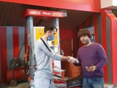 اقدام کرونایی و ارزشمند بازیکن لیگ یکی علیه کرونا (عکس)