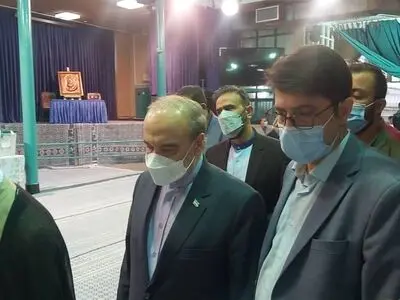 سلطانی‌فر در حسینیه جماران حاضر شد 