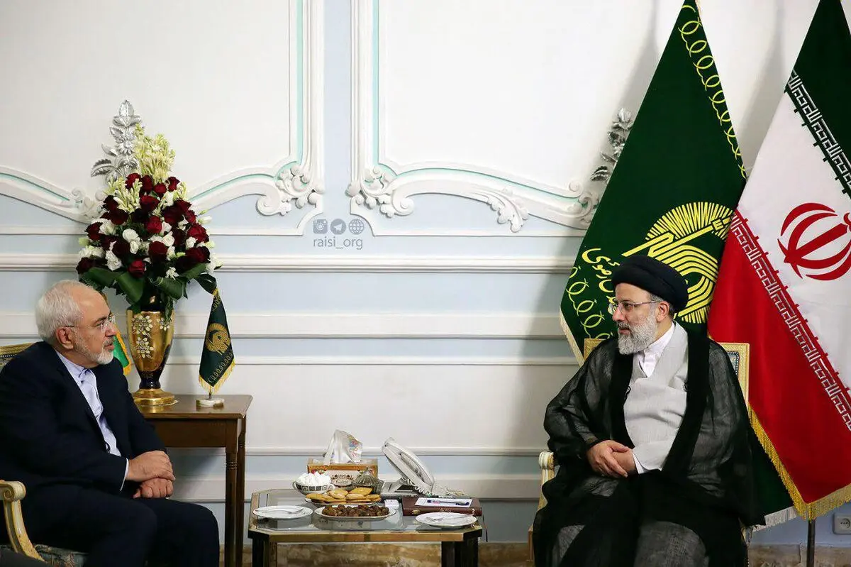 ظریف با رییسی دیدار کرد
