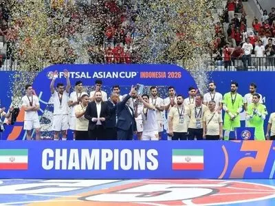 تبریک قهرمانی فوتسال ایران در آسیا توسط ژاپن