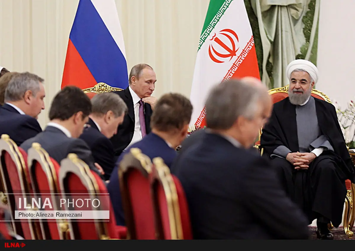 تاکید روسای جمهوری ایران و روسیه بر گسترش همهجانبه روابط تهران-مسکو