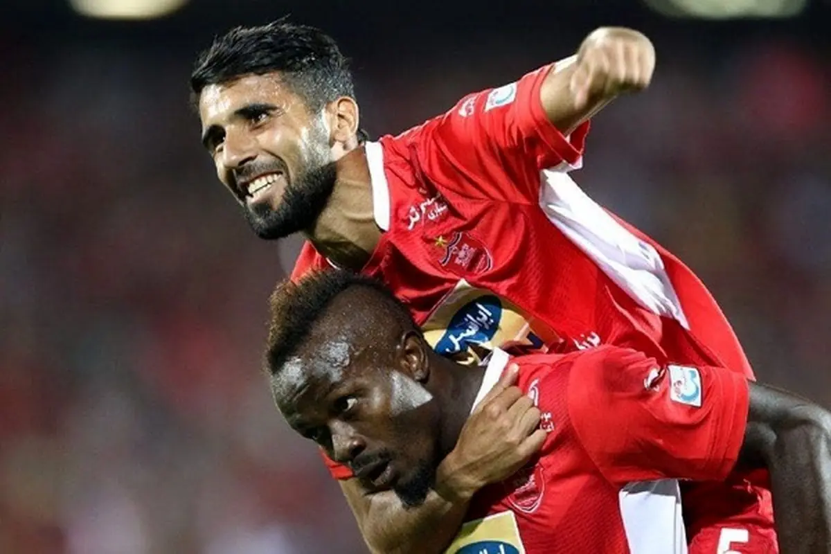 بشار و منشا به باشگاه پرسپولیس رفتند