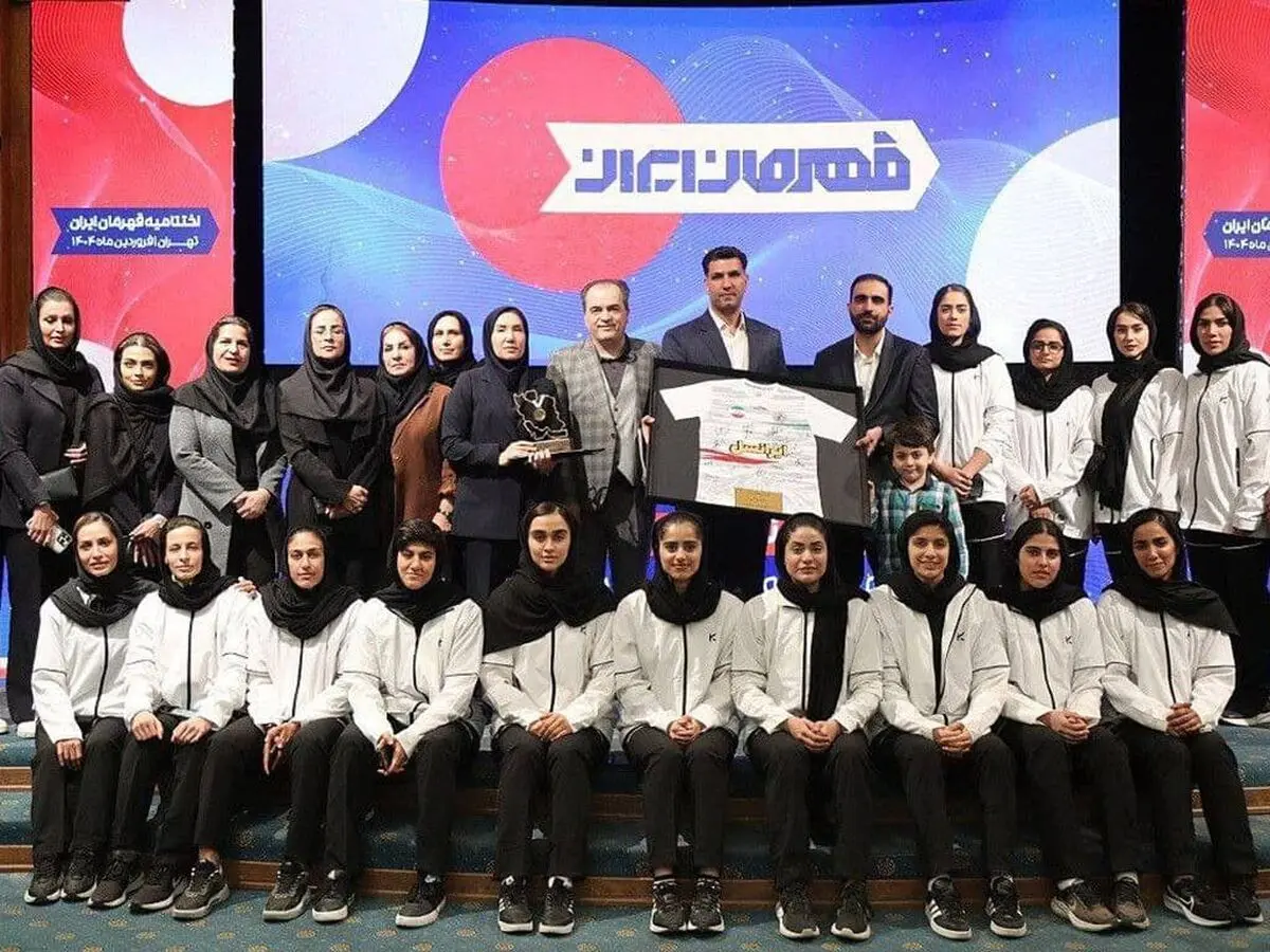 درخشش بانوان هندبالیست ایران با حمایت ایرانسل در حضور رئیس‌جمهوری