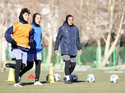 مرور تاکتیکی فیلیپین در تمرین امروز تیم ملی فوتبال بانوان