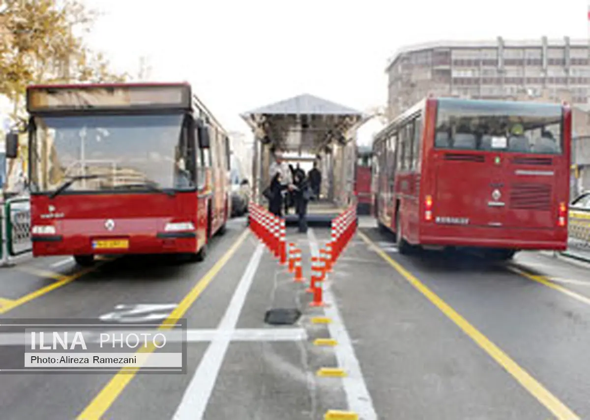 نخستین خط وی‍‍ژه BRT در شهر رشت افتتاح شد