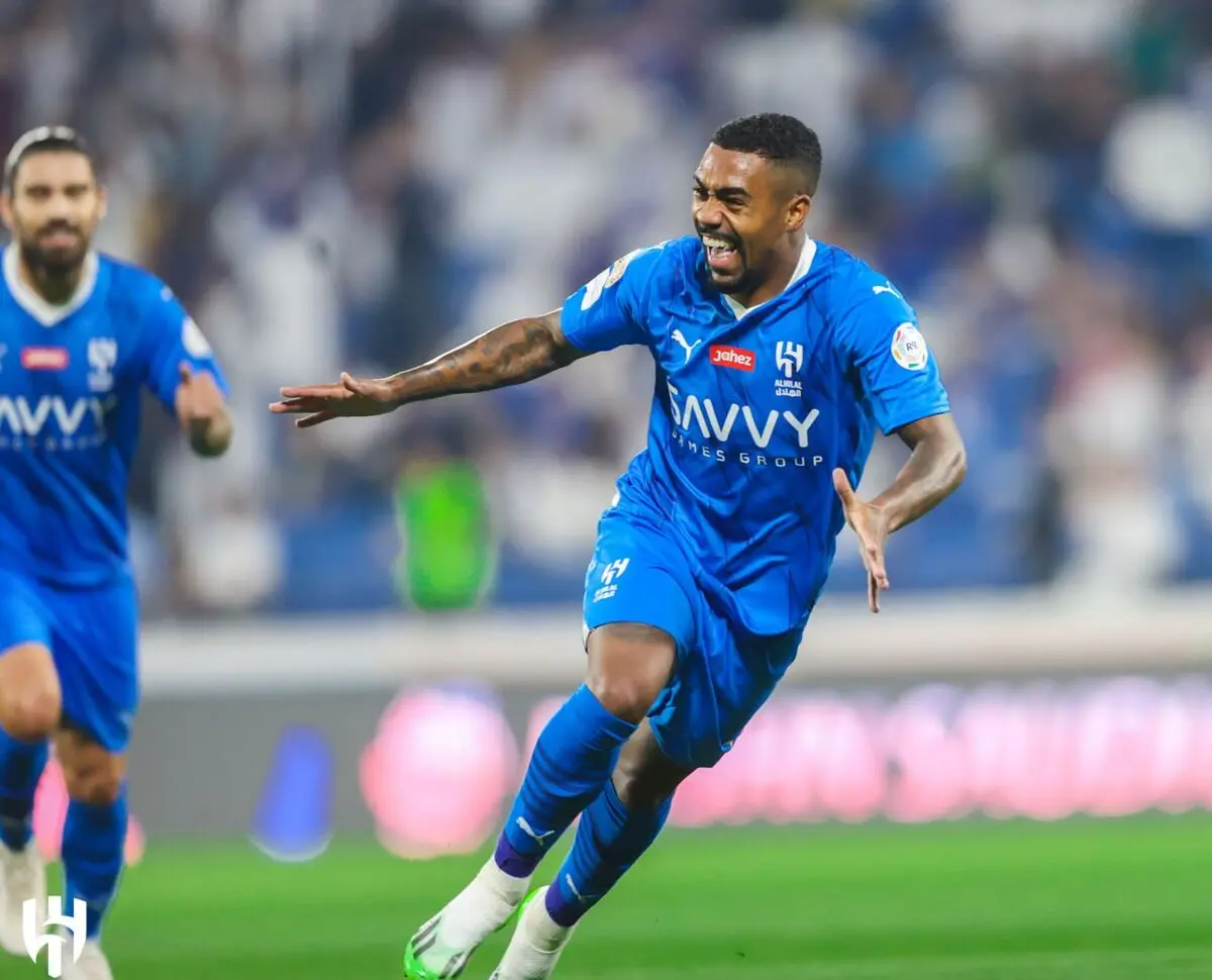 ویدیو: گل چهارم الهلال به اینترمیامی توسط مالکوم 